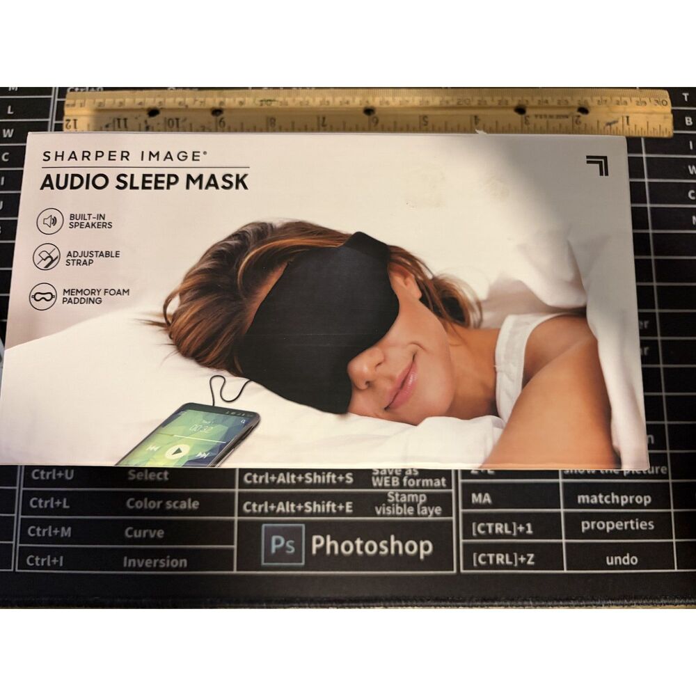 Sharper Image Audio Sleep Mask NEW
